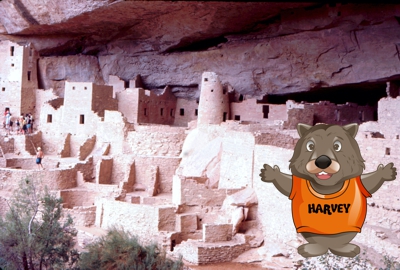 Harvey at Cliff Dwellings